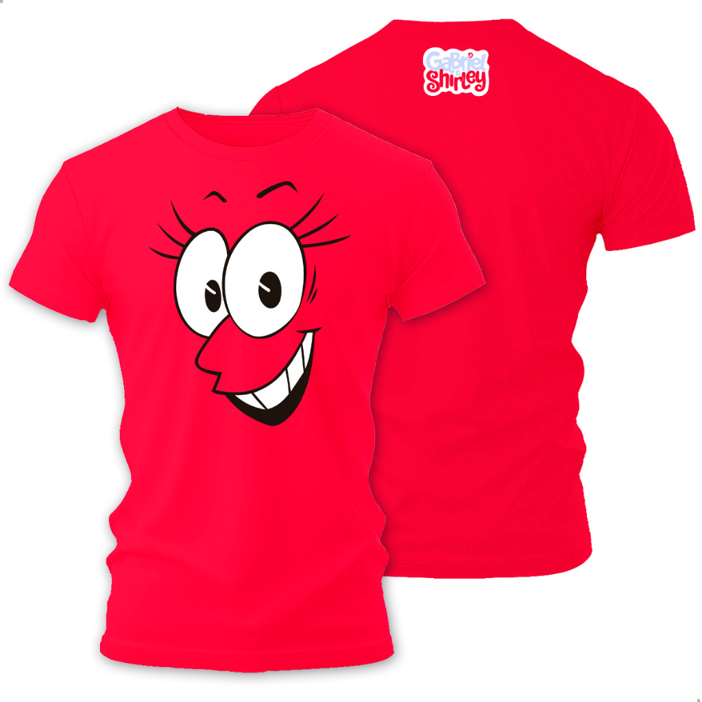 Camiseta Gabriel E Shirley Infantil Do Show Carinha Bonecos Blusa Youtuber Camisa Youtube Jogos Unissex Juvenil Presente