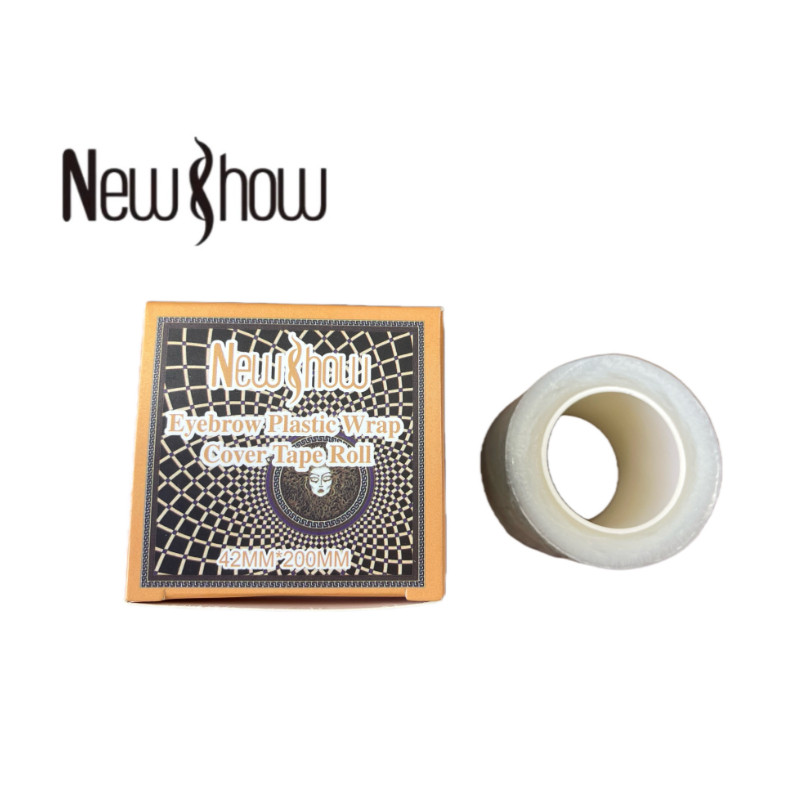 New Show KIT 1/2/3 PCS  Rolo De Plástico Filme Para Micro Pigmentação Sobrancelha 200m Plástico Filme Com Lâmina de Cort em Oferta na Shopee