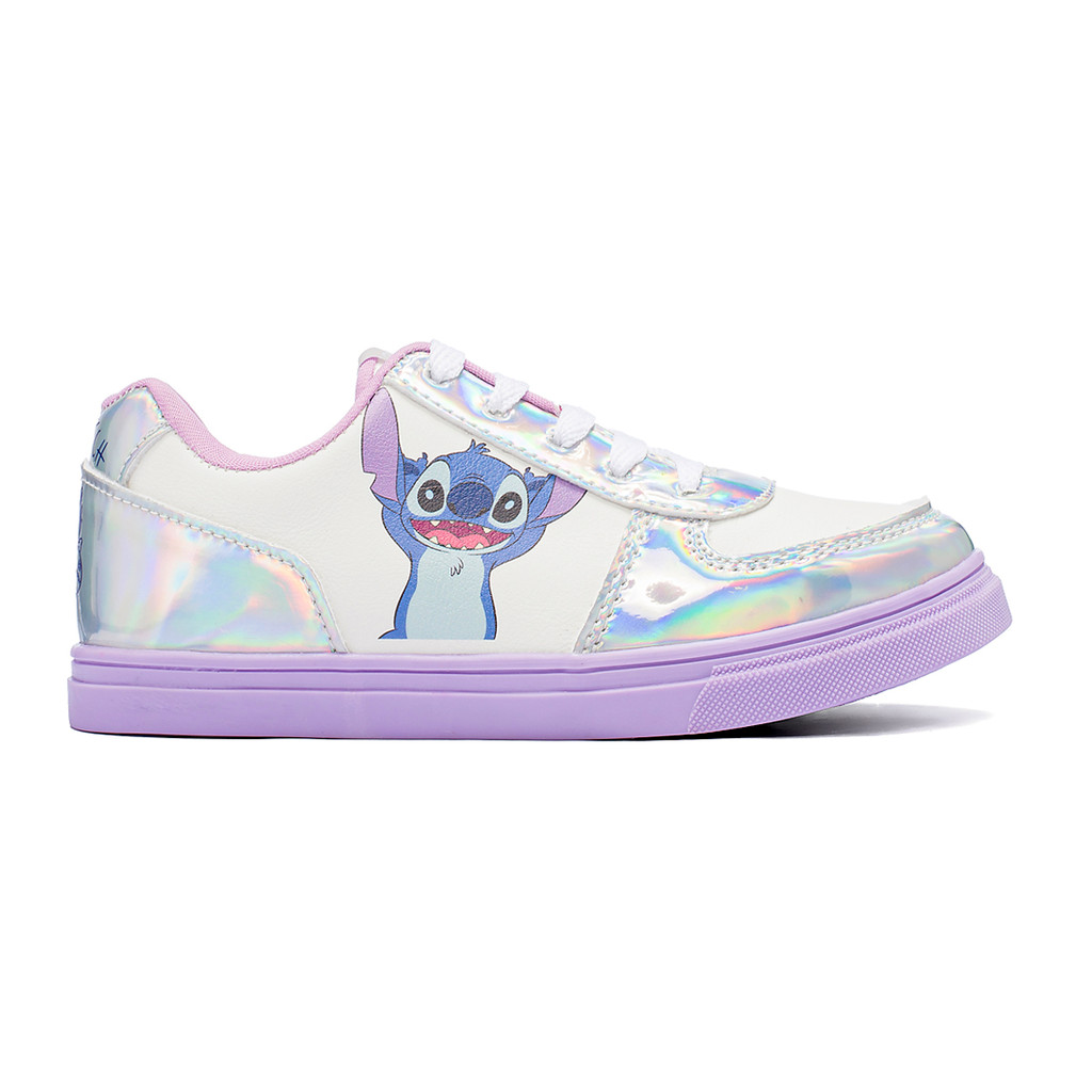Tênis Infantil Feminino Disney Stitch Casual Escolar Menina Divertida Produto Original