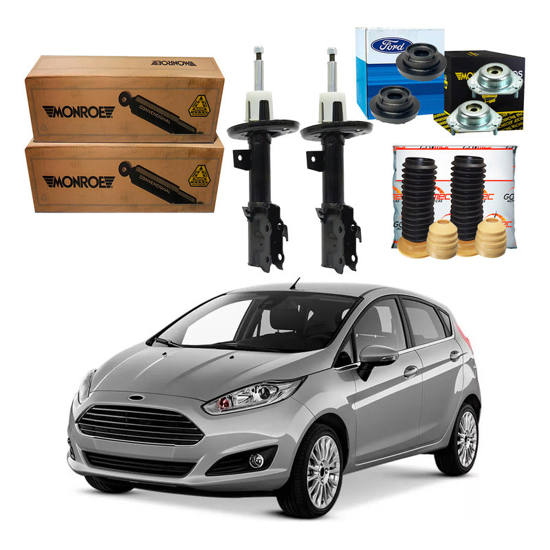 Kit Amortecedor Dianteiro New Fiesta Sedan 1.5 1.6 2014 A 2017