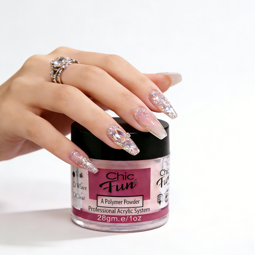 Pó Acrílico Extensão Alongamento de Unhas Construção Nail em Oferta na Shopee