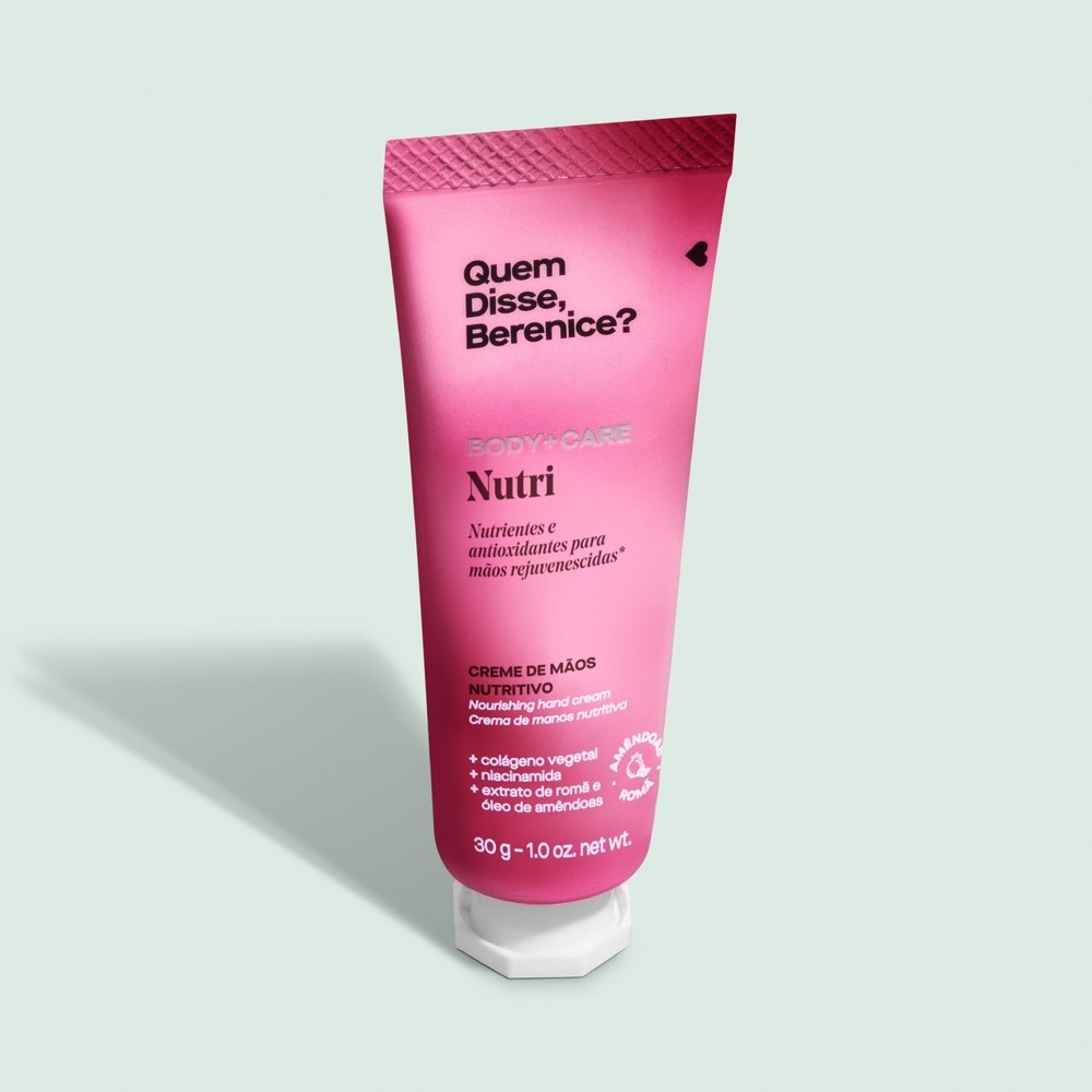 Quem disse, Berenice? Nutri Creme Hidratante para as Mãos 30g em Oferta na Shopee