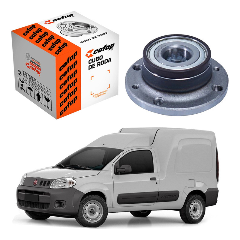 Cubo De Roda Traseiro Cofap Fiorino 1.4 8v 2014 A 2021