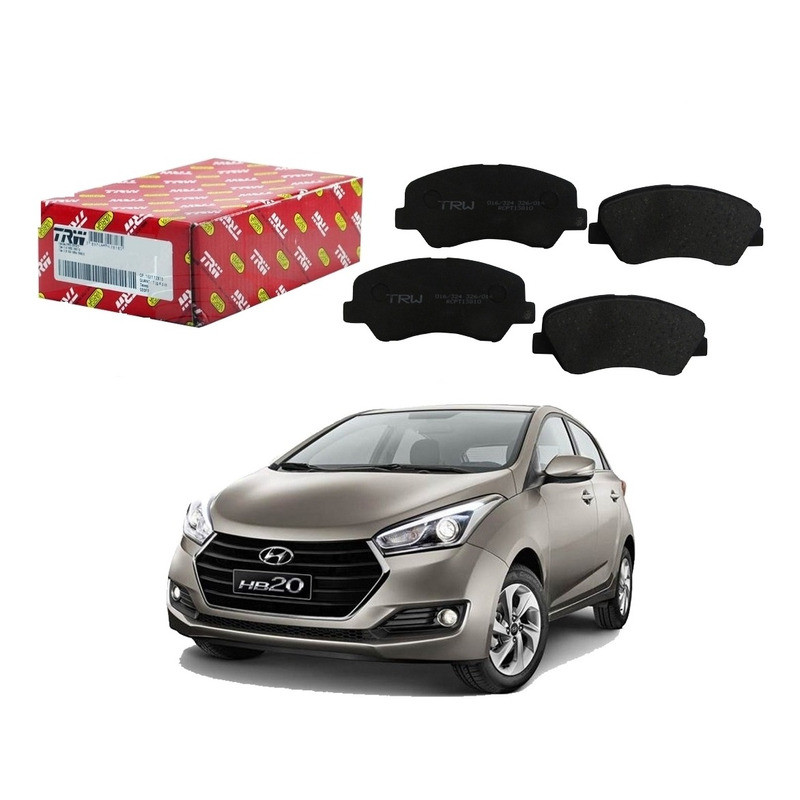 Pastilha Freio Dianteira Hb20 1.6 2016 A 2020 em Oferta na Shopee