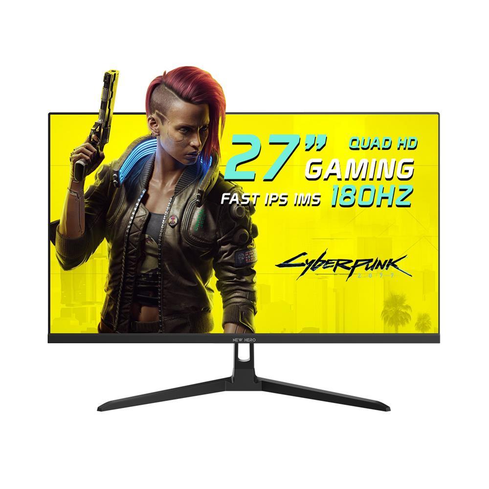 Monitor Gamer New Hero Blade Super 27", Ips, Quad Hd, 180Hz, 1ms, FreeSync HDMI e Display Port Preto — R$ 1.539,90 em Shopee