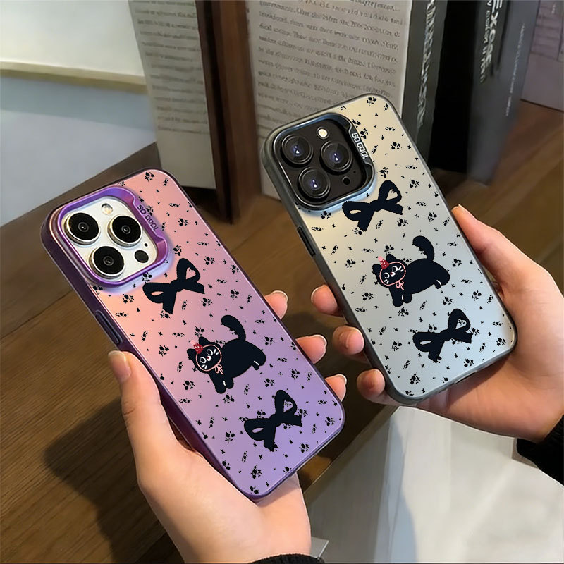 Capa Anti Impacto Para Samsung A26 A25 A27 A07 A05 A35 A55 A54 A24 A34 A23 A24 A53 Fosco Floral Kitty