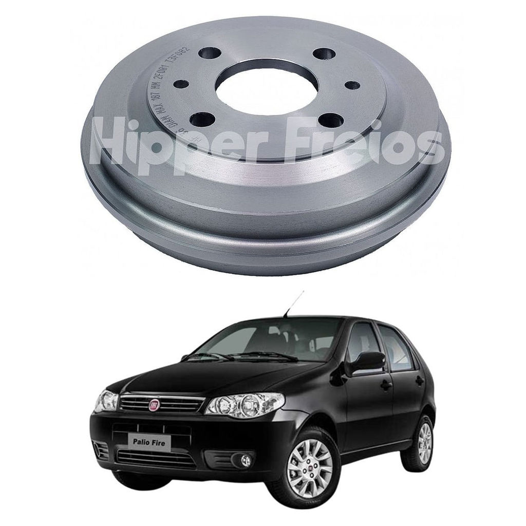 Tambor de Freio Traseiro Fiat Palio Siena 1996 até 2016 em Oferta na Shopee