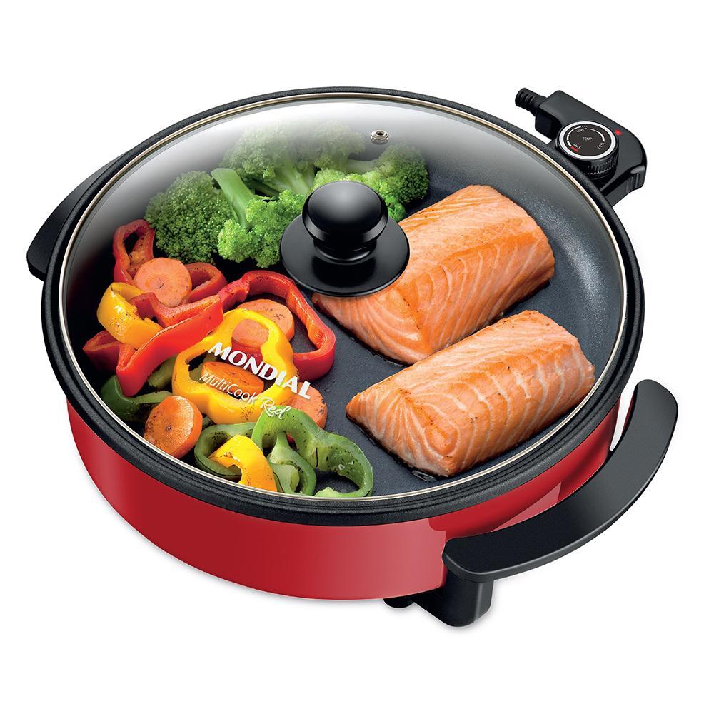 Panela Elétrica Mondial Multicook Red PE-28