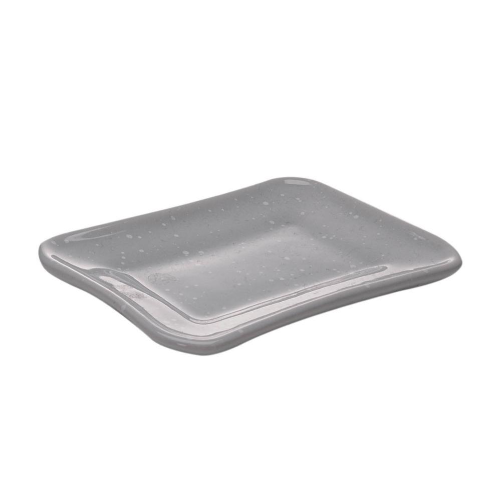 2 Peças para Banheiro Lyor Speck de Cerâmica Cinza em Oferta na Shopee