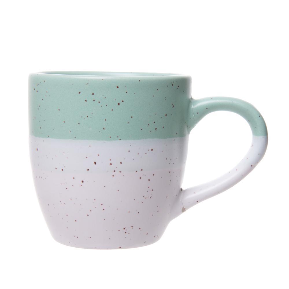 Caneca Ombré Wolff 210ml Verde Cerâmica