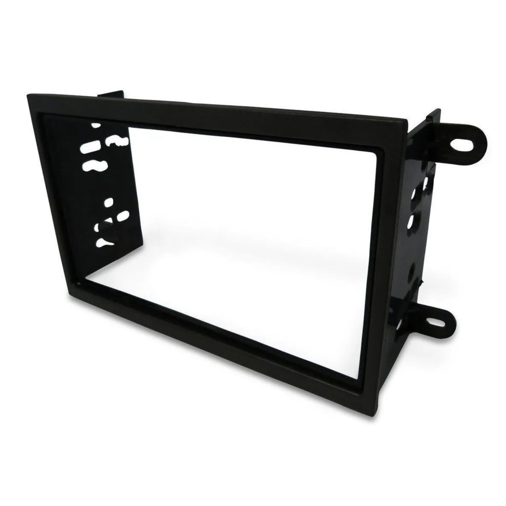 Moldura Painel 2din Onix Cobalt Spin Prisma Preto + Intermediária
