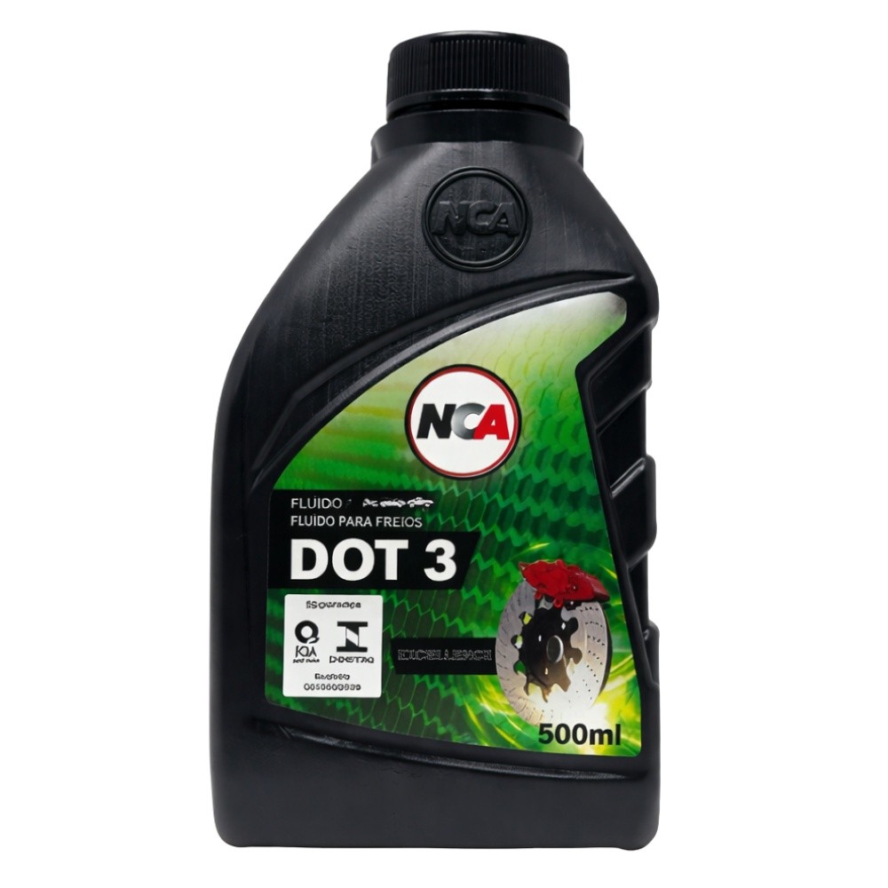 Fluido Freio Dot3 500ml Nca