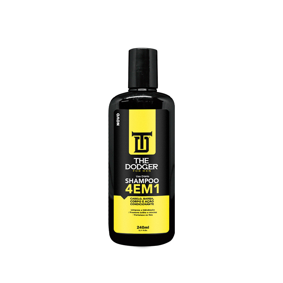 SHAMPOO 4 EM 1 240 ML THE DODGER - 10 UNIDADES