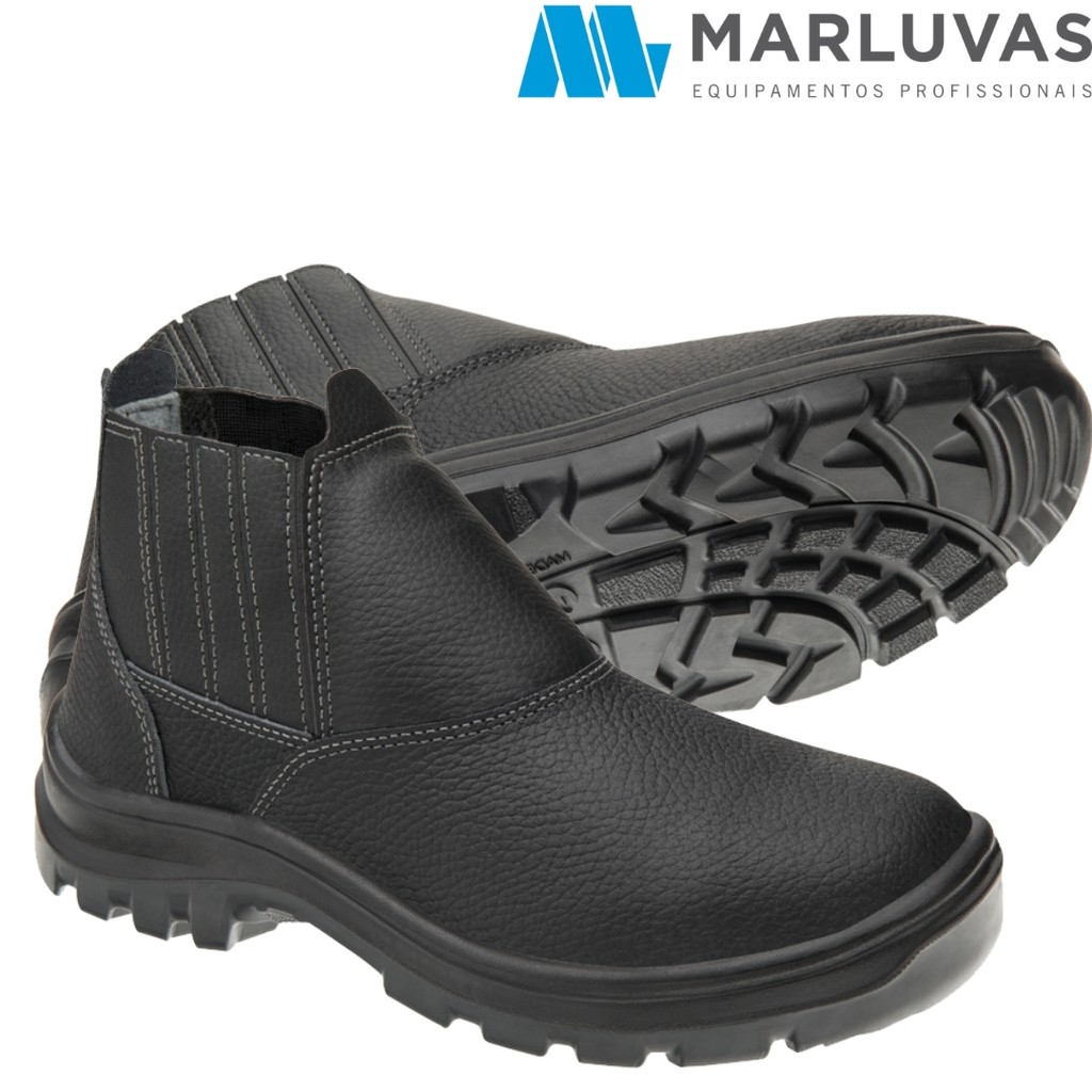 Bota linha Vulcaflex 10VB48 BP Bico de aço Marluvas