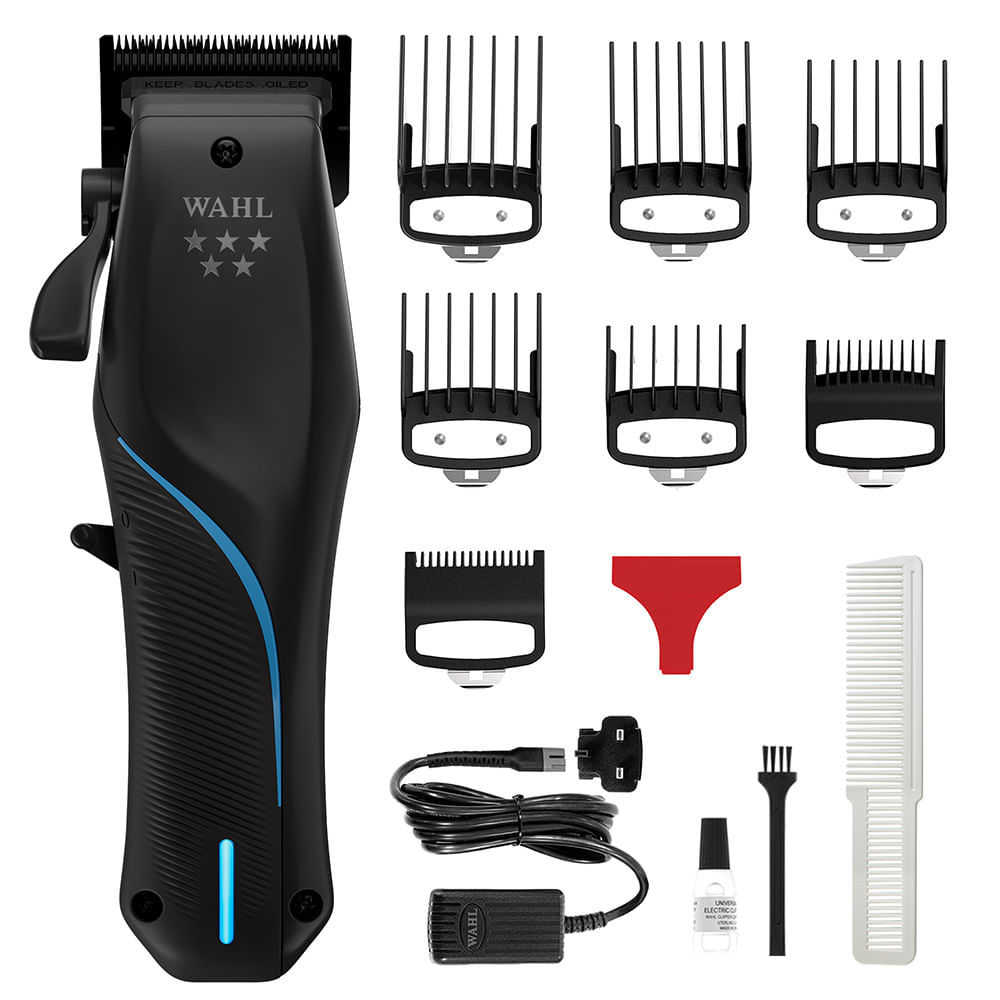 Wahl Maquina de Corta Cabelo Vapor Sem fio Profissional Bivolt Motor Brushless 8000 RPM Lâmina Fade em Oferta na Shopee