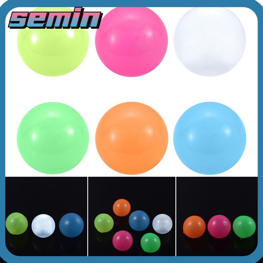 Bolas De Teto Pegajosas SEMIN , Globos De Bola De Lançamento De Alvo De Glorbs De Squash De Brinquedo Para Alívio De Est