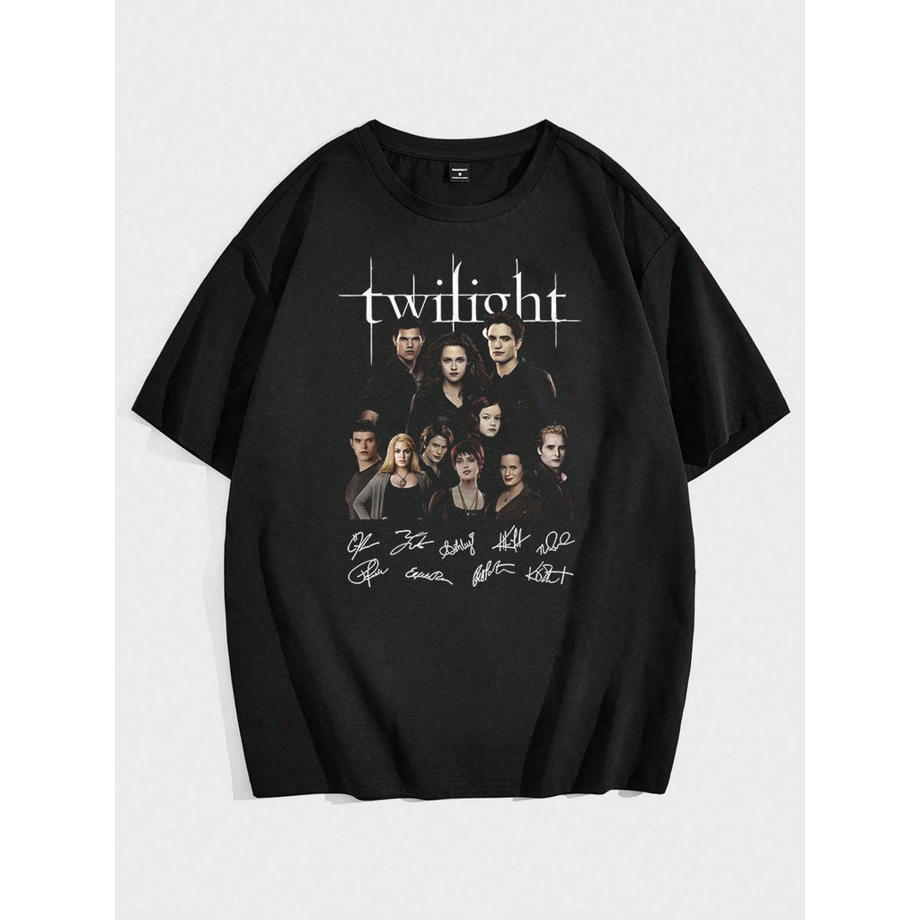 Camiseta Básica A Saga Crepúsculo Camisa 100% Algodão Streetwear - Envio Rápido