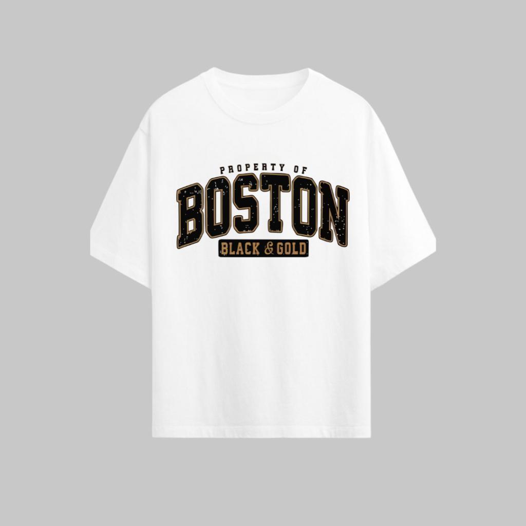 blusa t-shirt camiseta black gold Boston camisa unissex blusa t-shirt 100%algodão estampa premiun