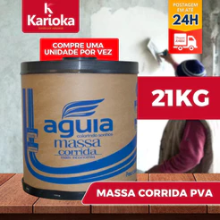 Massa Corrida Pva Super Premium 21kg P/ Parede Aguia Interno Barrica