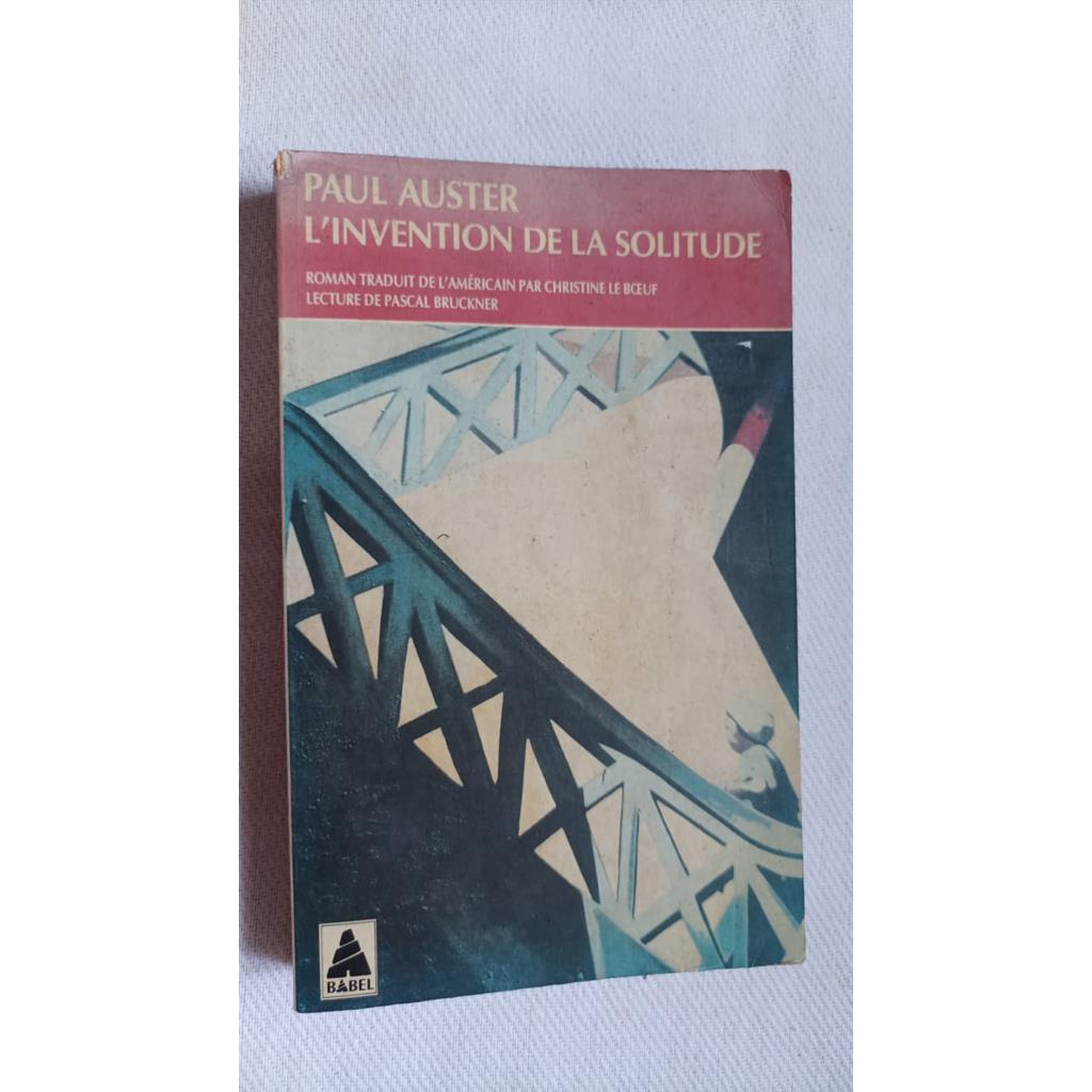 L'' Invention de La Solitude - Paul Auster - Texto em Francês autor Paul Auster