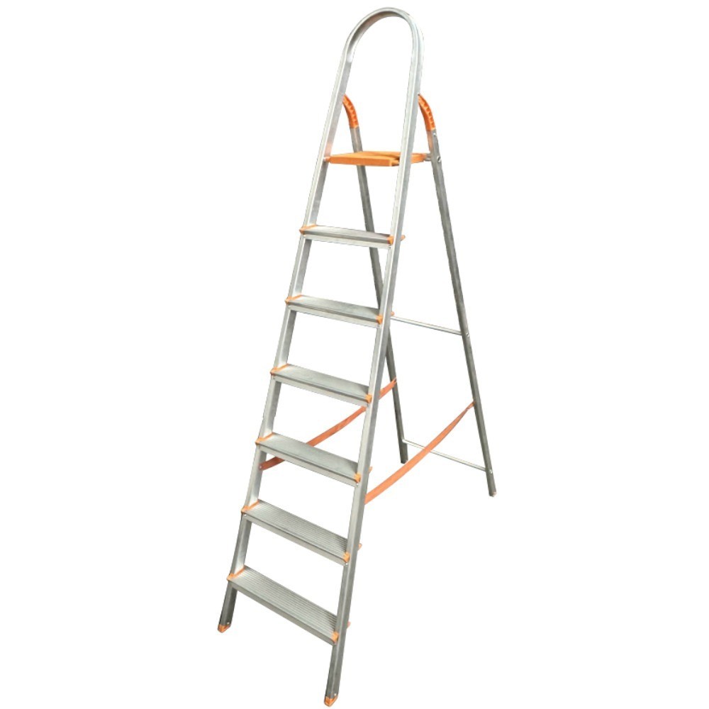 Escada de alumínio 7 degraus residencial - EDS007 - Agata em Oferta na Shopee