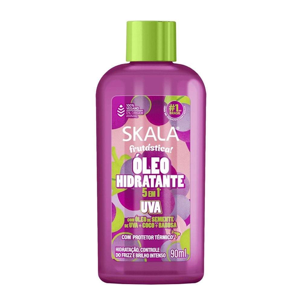 Óleo Capilar Skala Hidratante 5 em 1 Uva 90ml em Oferta na Shopee
