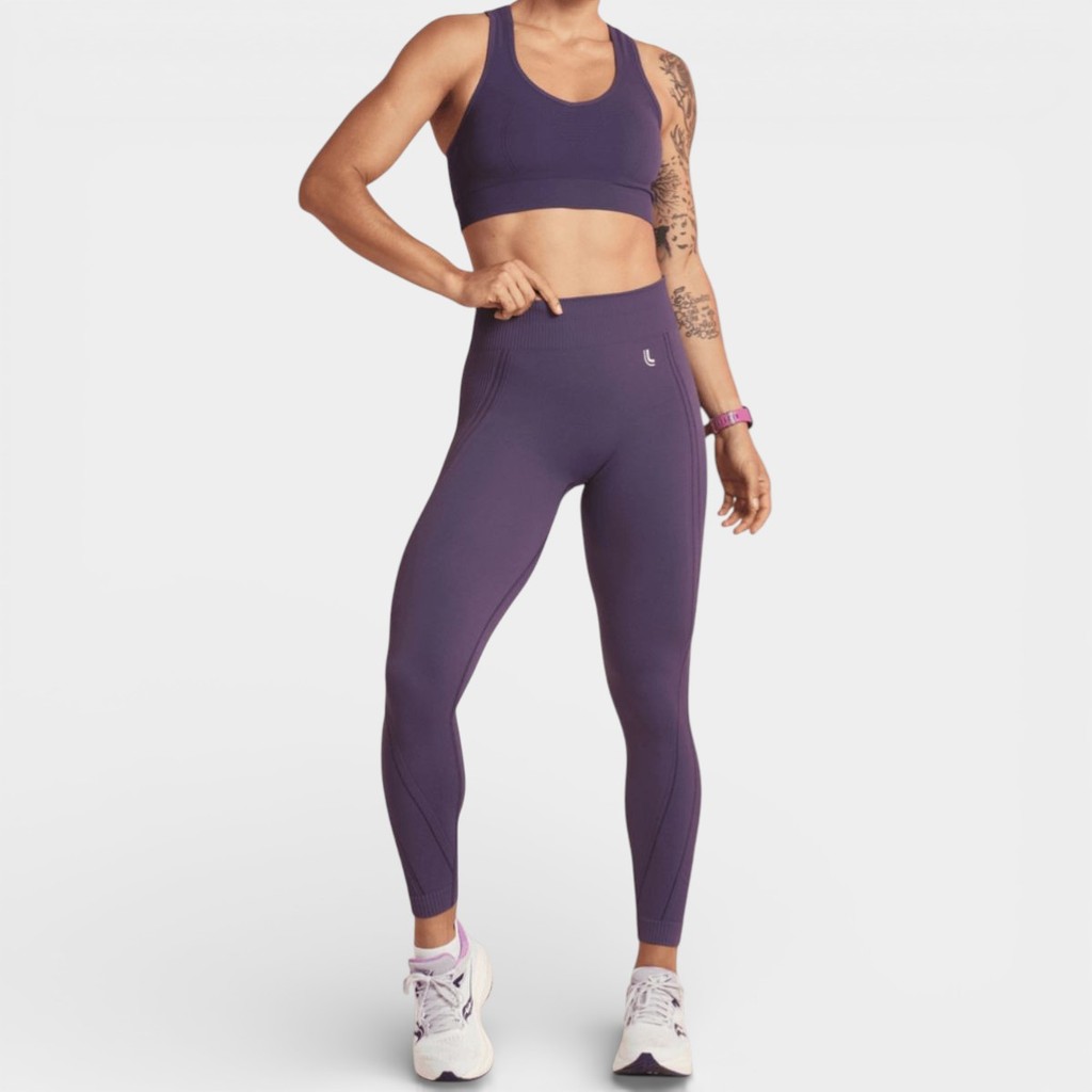 Calça Legging Lupo Max Feminina - Roxo em Oferta na Shopee