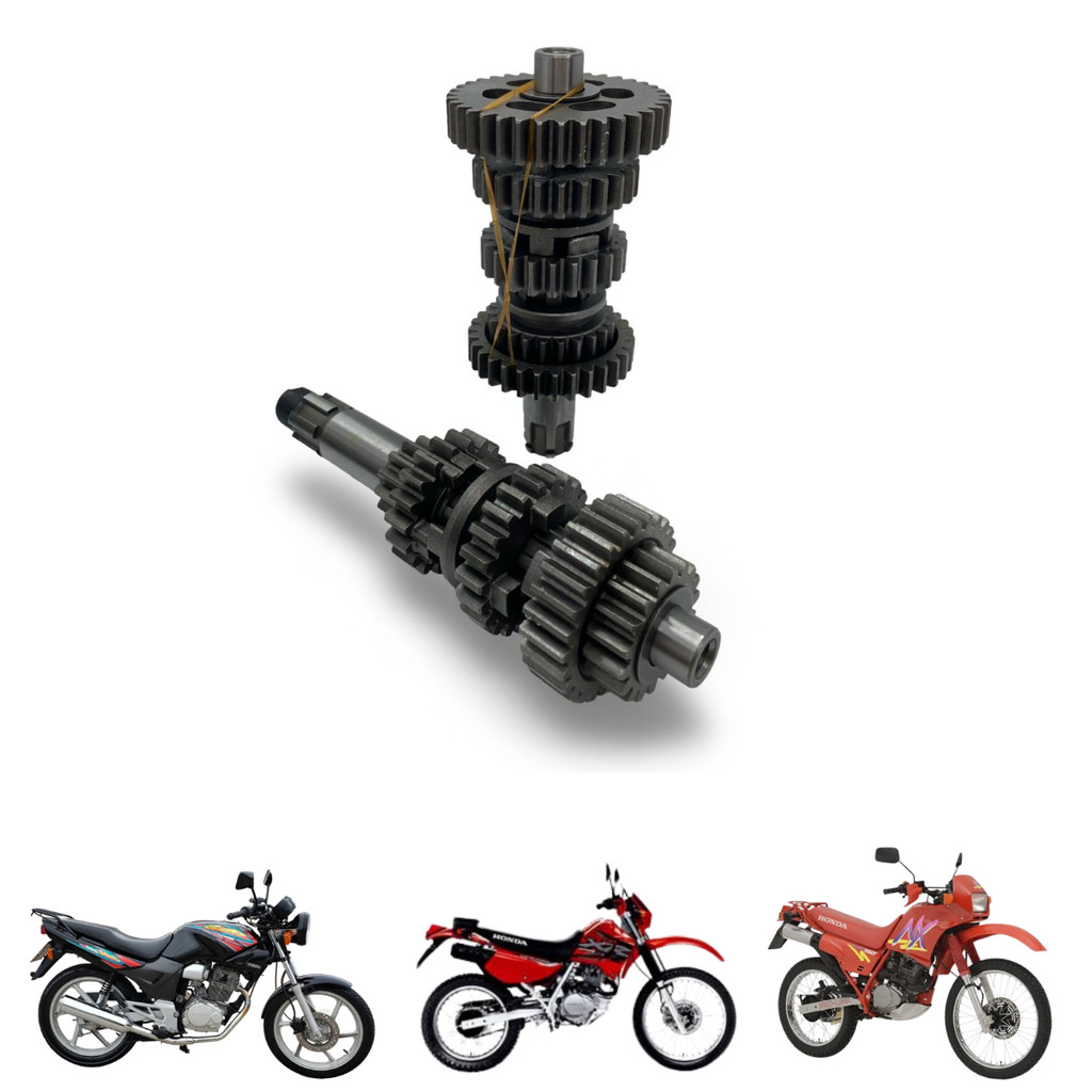 Câmbio Caixa Marcha Cbx200 Strada Xr200 Nx150-200 Todos Anos