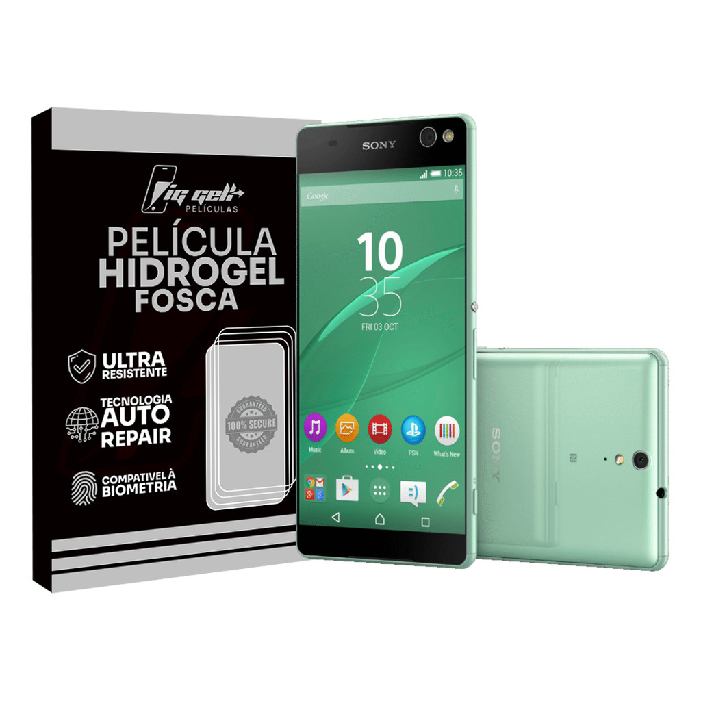 Película Hidrogel Sony Xperia C5 Ultra Fosca