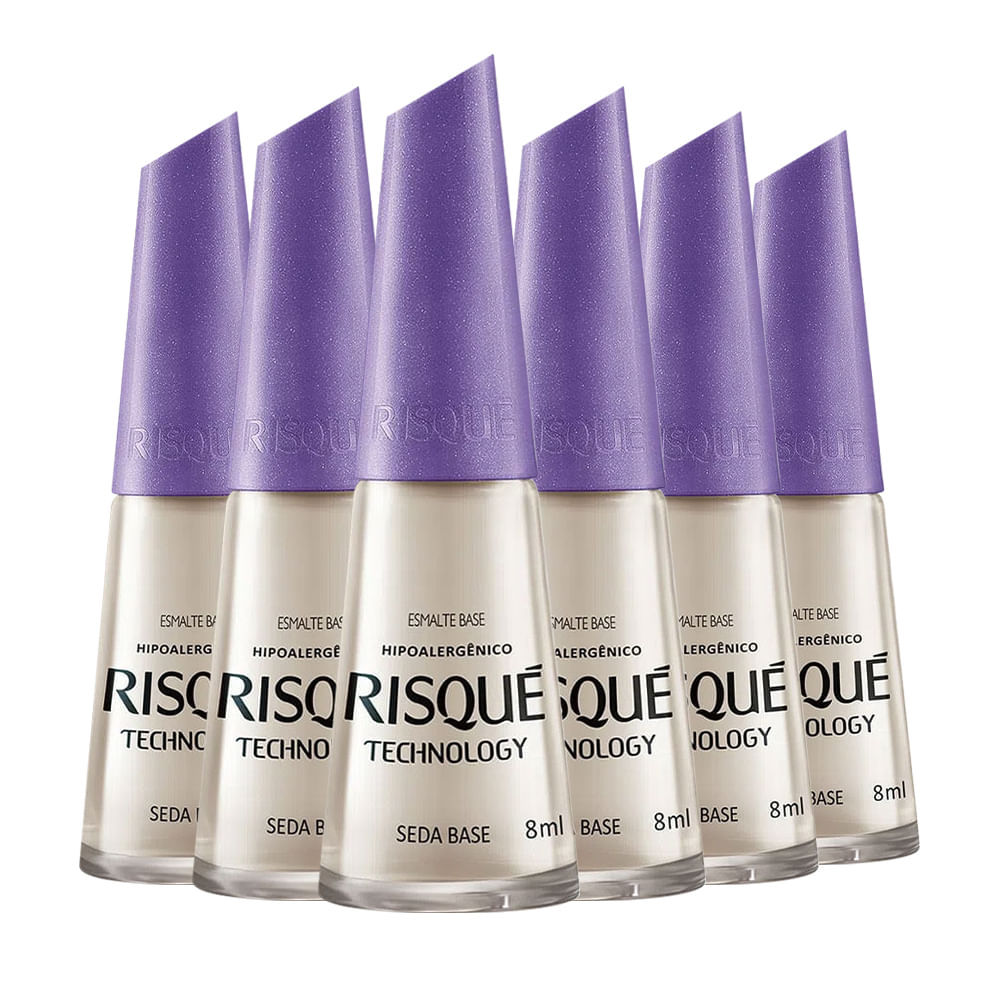Kit Seda Base Risqué Technology 8ml - 6 Unidades em Oferta na Shopee