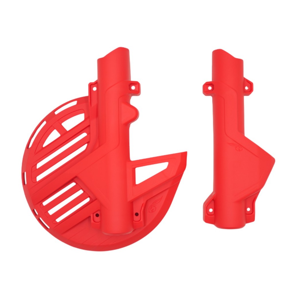 PROTETOR DE DISCO BENGALA DIANTEIRO VERMELHO CRF 230 CRF 250 CRF 300 XR 250 TTR 230