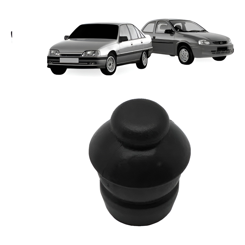 Tampão Acabamento De Antena Ômega Vectra Corsa Sedan Antigo Preto
