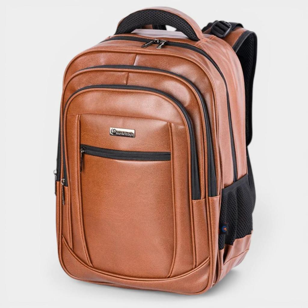 Mochila Executiva World Bags Masculina Ultra Resistente Notebook · foto 2