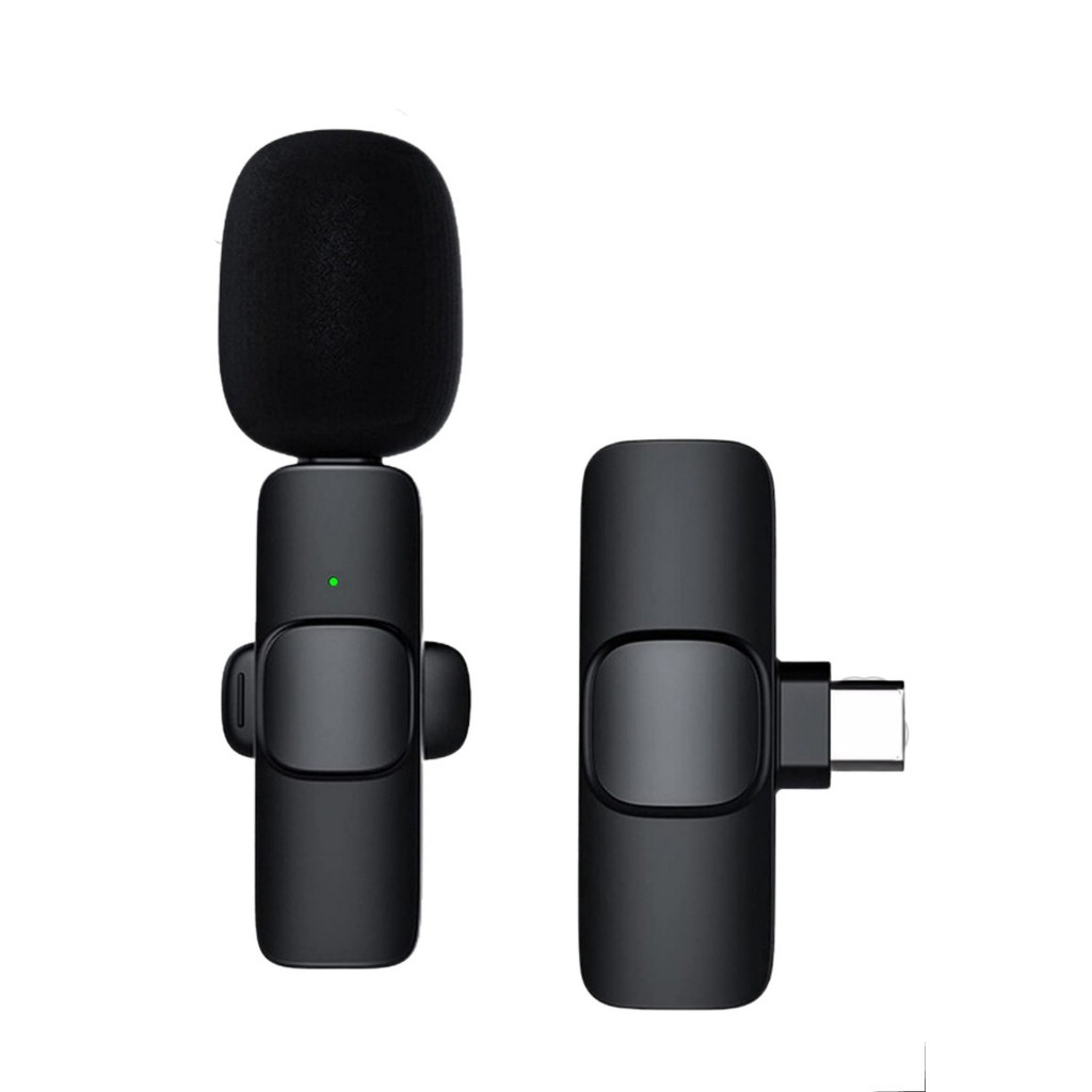 Microfone Lapela Sem Fio Wireless Microphone iPhone/Android
