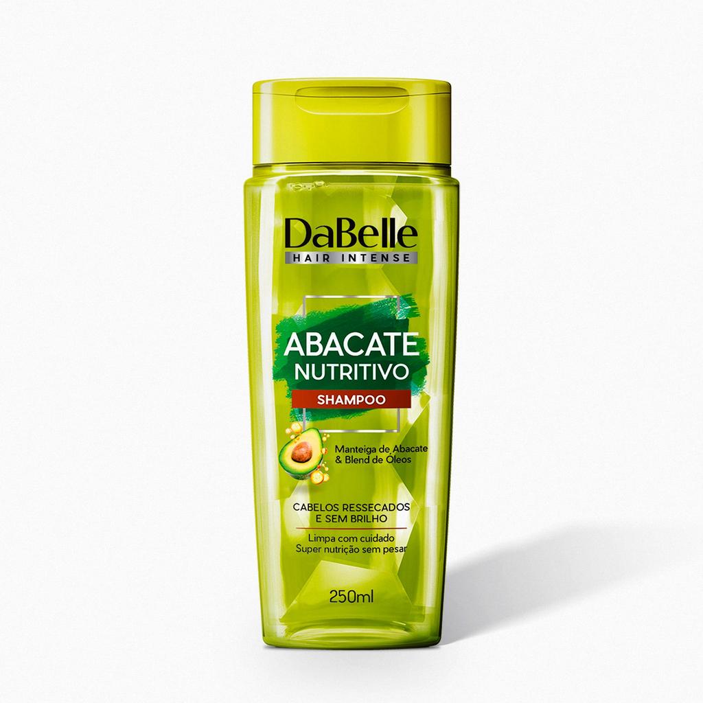 Shampoo Abacate Nutritivo DaBelle Hair 250ml em Oferta na Shopee