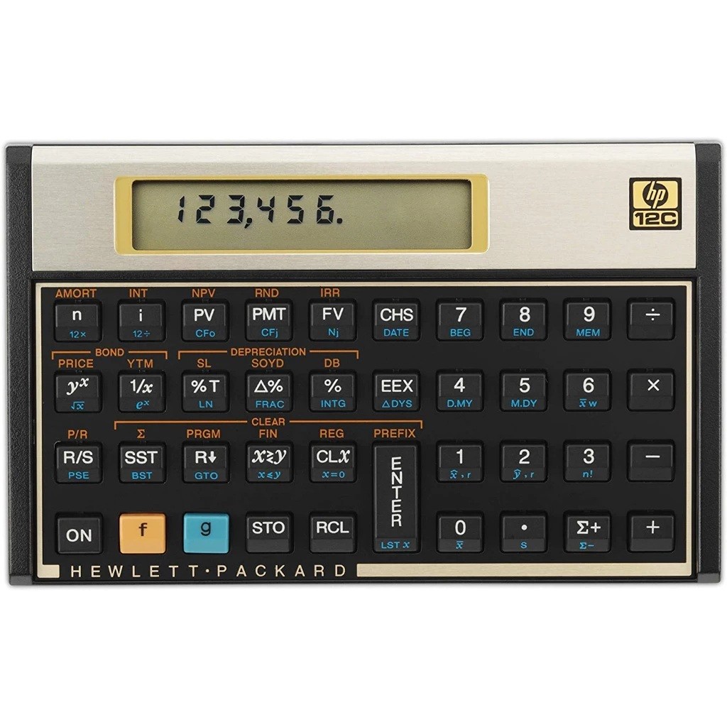 Calculadora Financeira Hp 12c Gold Nova Original Lacrada Envio Imediato