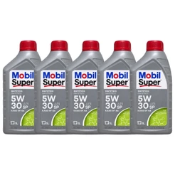 5 Litros Oleo Lubrificante Mobil Super 5w30 Sintético Api Sp