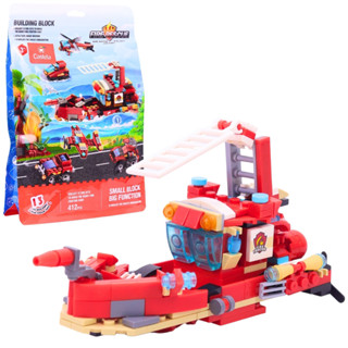 Blocos de Montar Bombeiros Combate de Incêndio 412 Peças - Castela em Oferta na Shopee