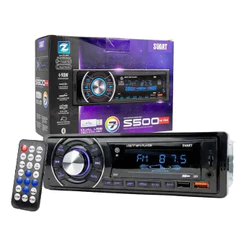 Rádio Automotivo Svart S500 Ultra Bluetooth Duas Usb Sd Som