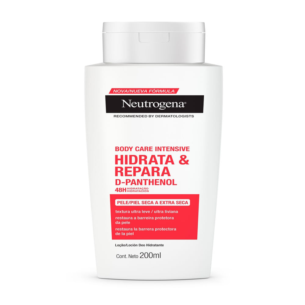 Hidratante Corporal Neutrogena Body Care Intensive Hidrata & Repara 200ml em Oferta na Shopee