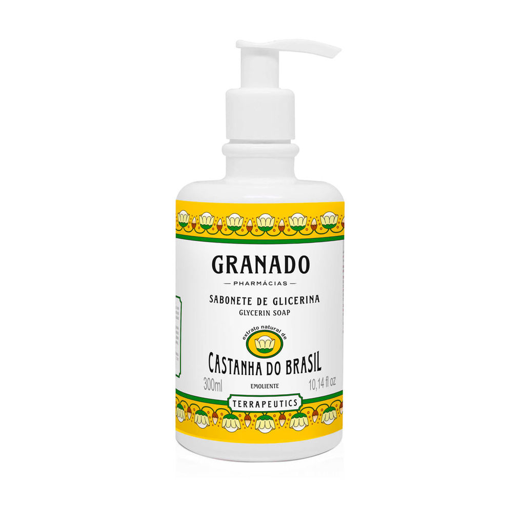 Sabonete Líquido Granado Terrapeutics Castanha do Brasil 300ml em Oferta na Shopee