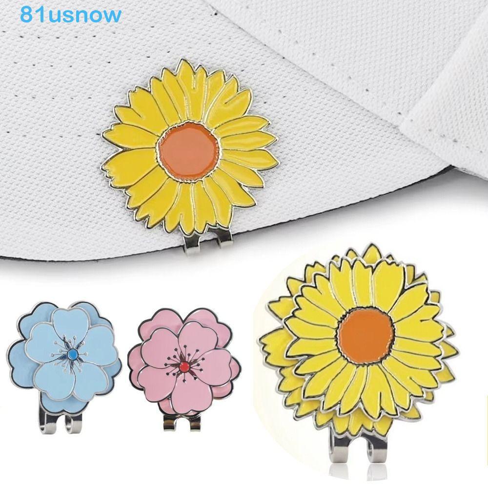 Clipe De Boné De Golfe USNOW1 , Marca De Bola De Posição Metal Durável , Marcador Decorativo De Chapéu