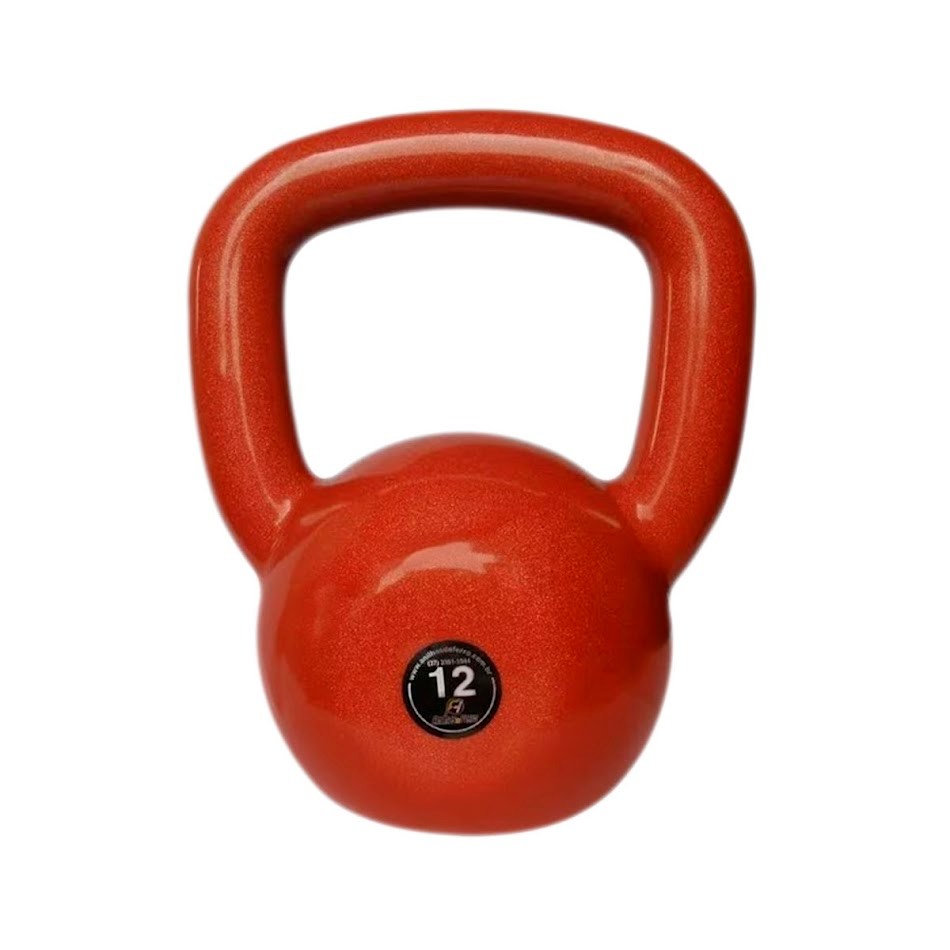 Kettlebell Emborrachado Treinamento Funcional Fitness 12,0kg