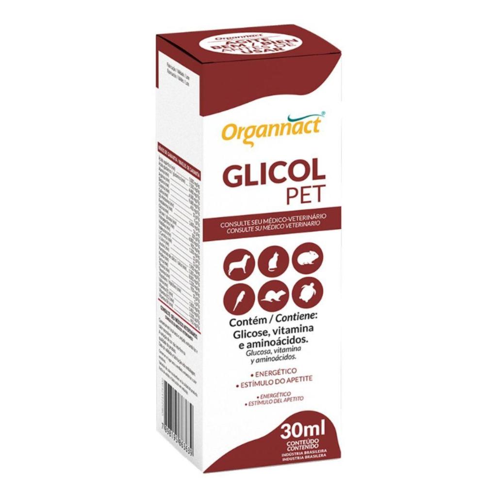 Suplemento Vitamínico Organnact Glicol Pet 30ml