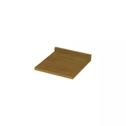Tampo para Balcão 40 cm Cozinha 100%MDF Cor Madeira Freijó - Henn