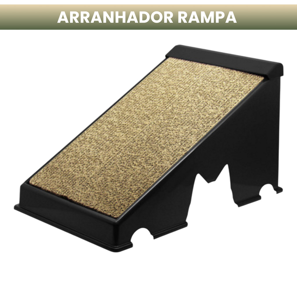 Arranhador Gato Furacão Pet Rampa Plástico Interativo Anti-Stress Resistente Brinquedo Gatos em Oferta na Shopee