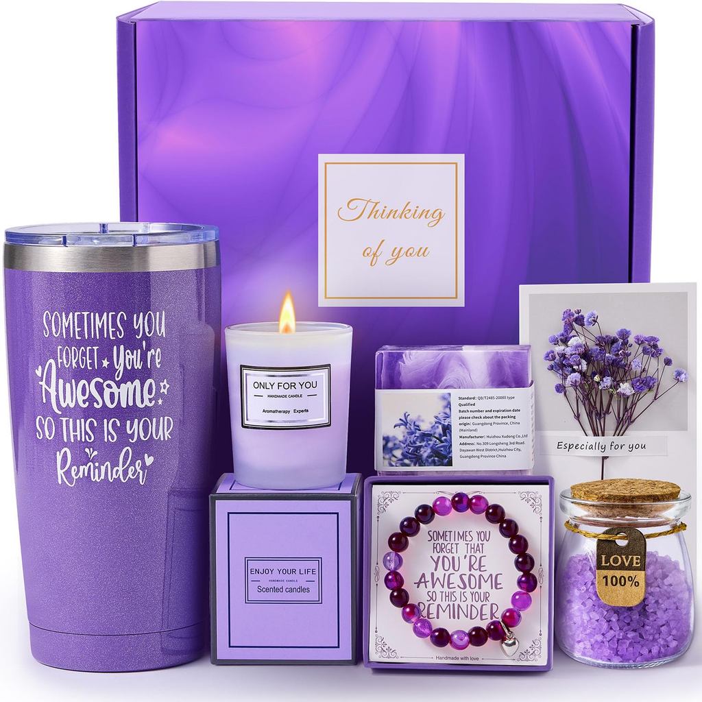Presentes CITTA Para Mulheres , Mãe , Esposa , Ela , Aniversário Exclusivo , Dia Das Mães , Presente De Agradecimento Melhor Amigo , Morcego De Spa De Lavanda