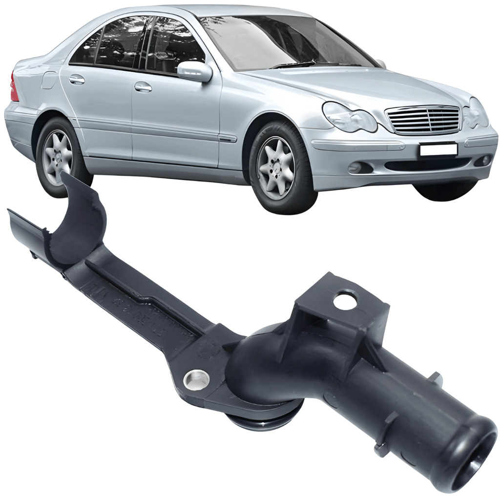 Tubo Agua Flange Cabeçote Mercedes C180 C200 C230 1.8 16V Kompressor de 2001 a 2007