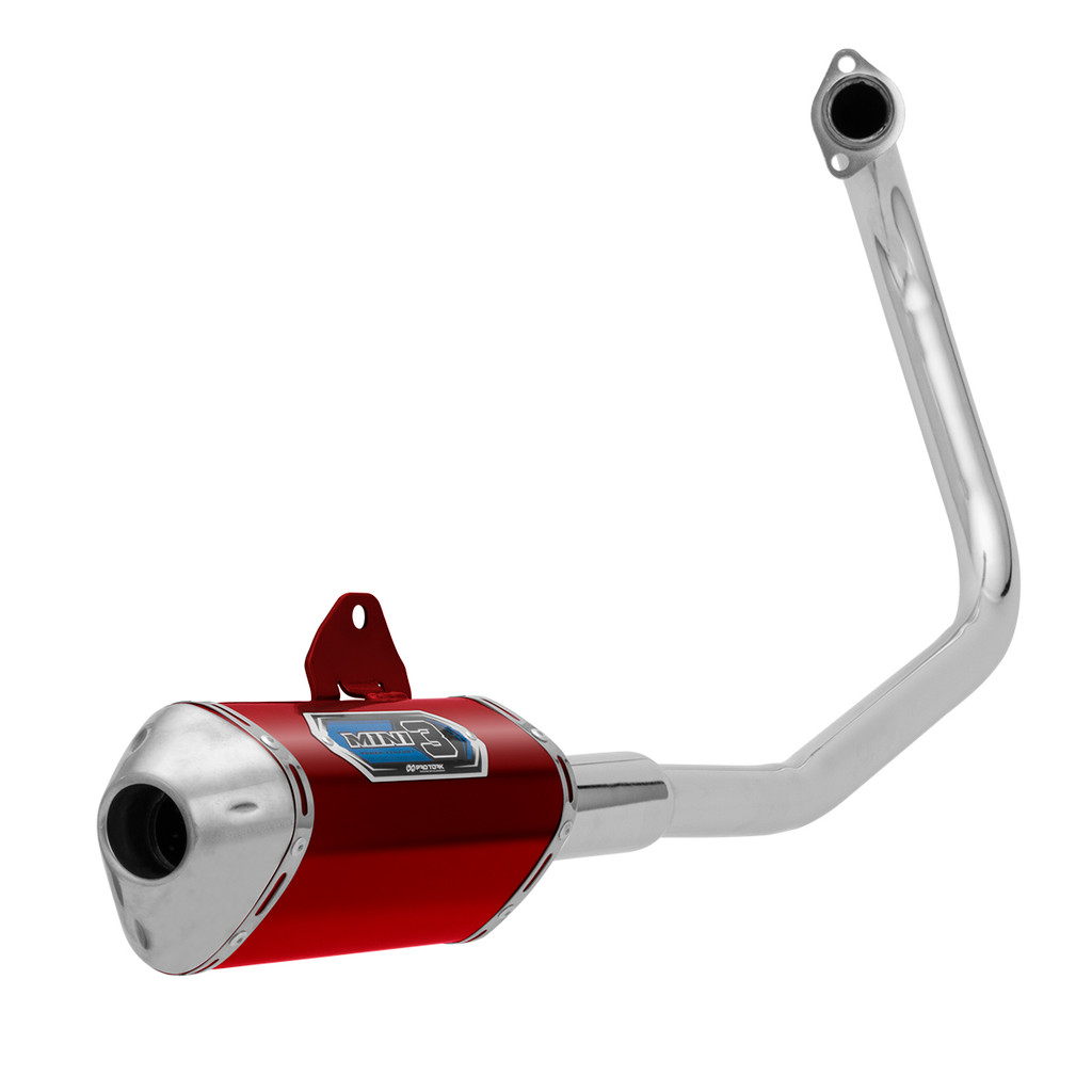 Escapamento Esportivo Pro Tork Mini 3 Racing Trioval Cbx 250 Twister 2001 A 2008 Cores