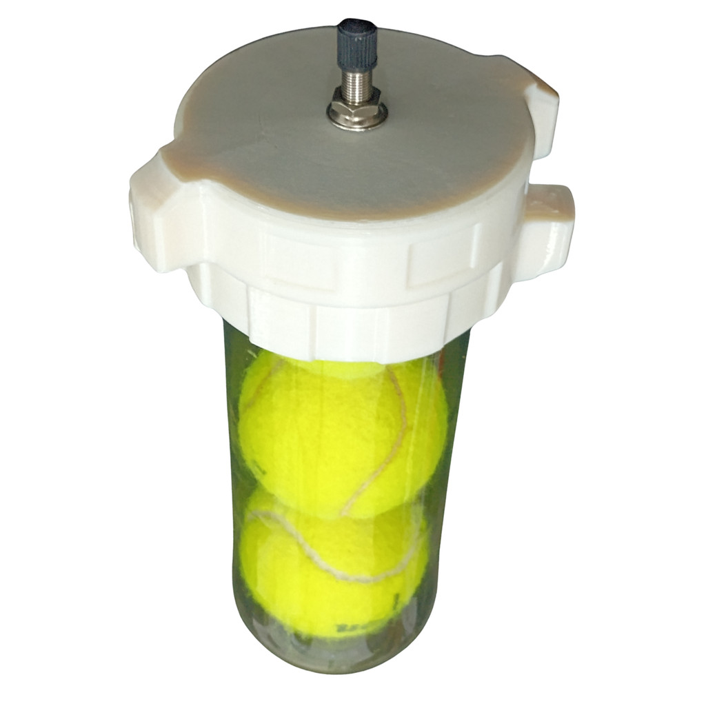 Pressurizador Bola de Tênis, Padel e Beach Tennis cor Branco